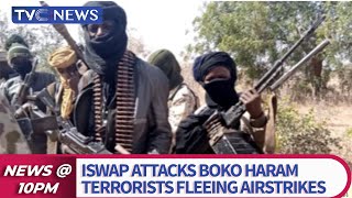 WATCH: ISWAP Attacks Boko Haram Terrorists Fleeing Airstrikes