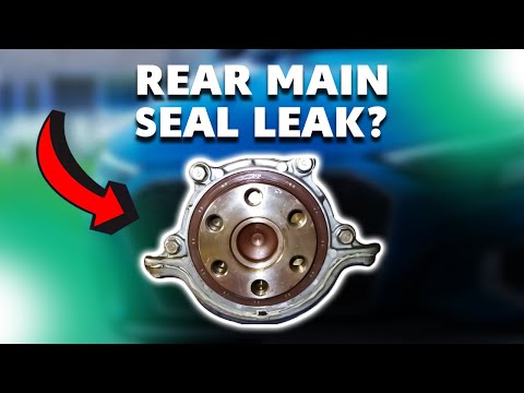 Can transmission fluid leak from rear main seal?