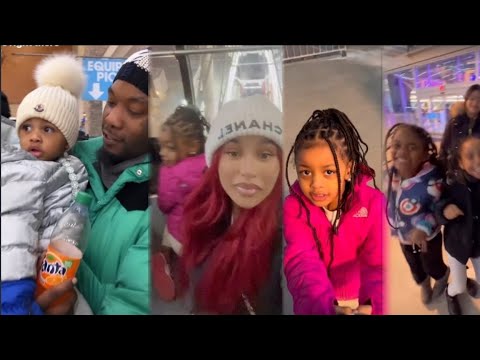 Cardi B & Offset's Baby Wave Drops Some Bars As They Enjoy A Fun Day ...