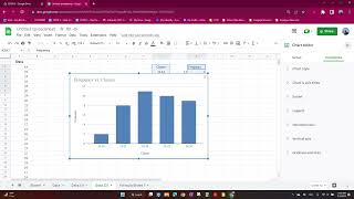Histogram for Quantitative Data | Google Sheet Tutorial