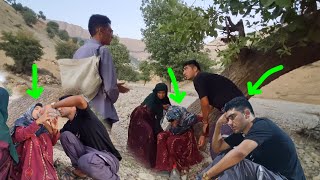 Amir and Mother, the story of Khadija's rescue in the mountains