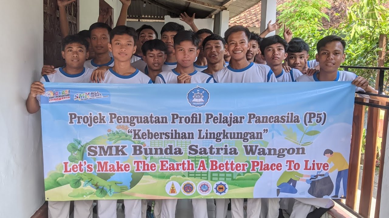 Kegiatan P5 Bersih Bersih Mushola Darussallam Majingklak Wangon || SMK ...