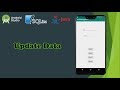 Android Studio SQLite Tutorial Update Data | Java