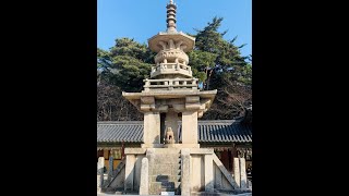 경주 불국사 다보탑과 석가탑 통일신라시대 축조