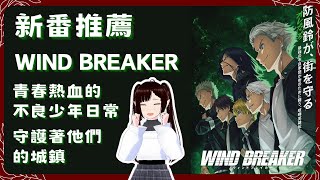 【新番推薦】2024 4 月新番 wind breaker 防風少年 第一集解說？到最後變吐槽了？ ※劇透注意  #windbreaker