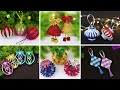 6 DIY Christmas Ornaments Decoration Ideas | Christmas Tree Decorations | Christmas Crafts