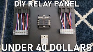 $40 DIY Relay and Fuse Panel!