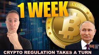 RUSSIA TO CLASSIFY CRYPTO AS CURRENCY IN 1 WEEK.