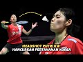 FINAL PENUH TAKTIK 🔥 Tak Terima Dismash, Putri KW Balas Headshot ke Sim Yu Jin di Taipei Open 2024