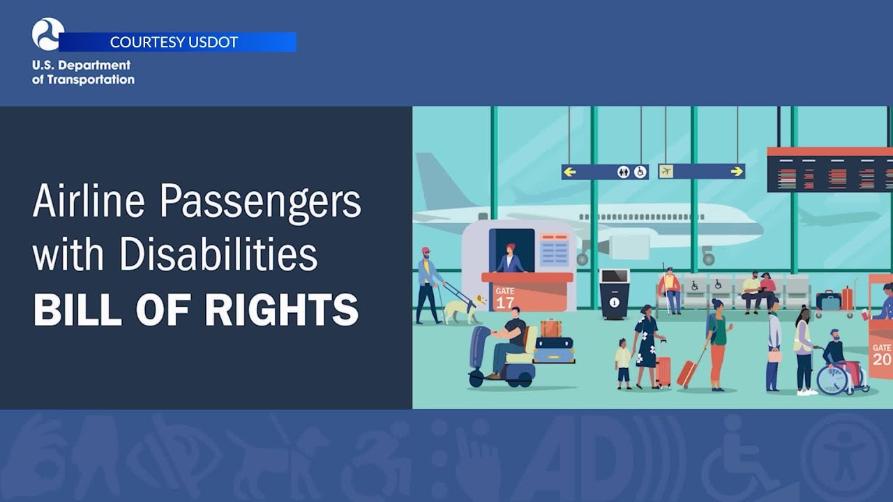 Airline Passengers With Disabilities Get First-ever Bill Of Rights ...