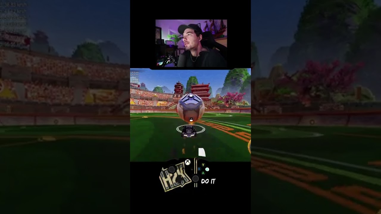 The McLaren 570S does all the Flicks in Rocket League