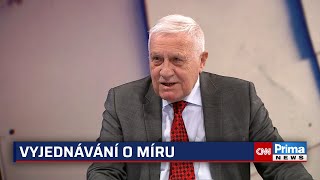 Klaus: Chování Evropy je legrační, na jednání s Ruskem měla tři roky. Teď se nesmí vztekat