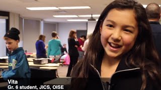 Kids learn to code robots at OISE's award-winning JICS lab school