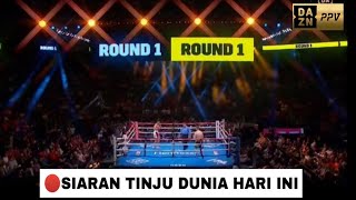 🔴 Siaran Tinju Dunia Hari Ini Minggu 9 Februari 2025 | Boxing Live Today | Hasil tinju dunia 2025