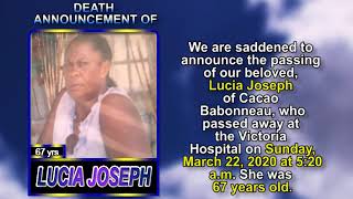 LUCIA JOSEPH short