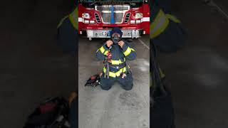 FFOP SCBA donning - Coat Method