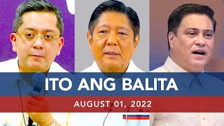 UNTV: Ito Ang Balita | August 1, 2022