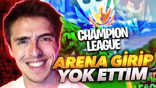 SOLO ARENA YOK ETTİM! (Fortnite)