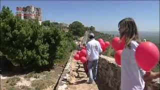 Cordão humano pela Paz uniu 700 pessoas no Castelo de Evoramonte