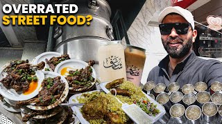 OVERRATED VS UNDERRATED STREET FOOD IN LAHORE 2023 | Waqas Biryani, Saag Paratha, Arif Chatkhara