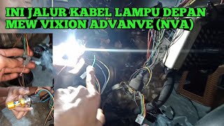 JALUR KABEL LAMPU DEPAN NEW VIXION ADVACE (NVA)