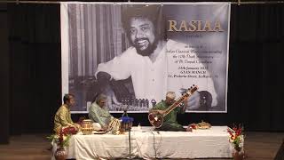 Tirthankar Banerjee sitar Pt. Swapan Choudhuri Tabla Raga: Poorvi and Manj Khamaj