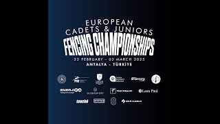 European Cadets \u0026 Juniors Fencing Champıonships  Day 4 Podium