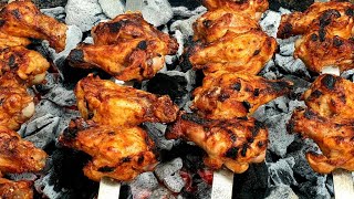 بالى مريشك بو برژان BBQ( المقادير مترجمة للعربية)