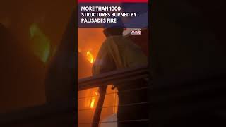 Watch: Thousands Of Houses And Buildings Burned By Palisades Wildfires | #shorts #ytshorts