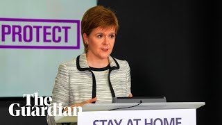 Coronavirus: Nicola Sturgeon eases lockdown in Scotland – watch live