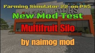 FS22   Multifruit Silo  New mod for May 31