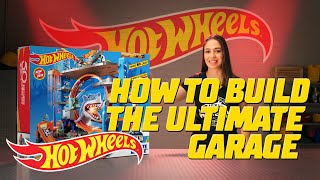 The Ultimate Garage | How To Build Epic Sets | @HotWheels