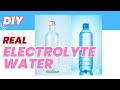 How To Make Electrolyte Drinks at home: 2¢/ serving