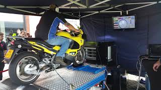 BMW k1200rs Dyno run.