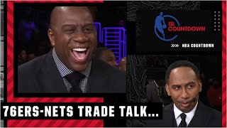 Magic’s verdict on who ULTIMATELY WON the 76ers & Nets trade! | NBA Countdown