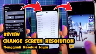 Nyobain Resolusi Iphone X \u0026 IPad Pro Di Device Xiaomi | Review Aplikasi Resolution Changer