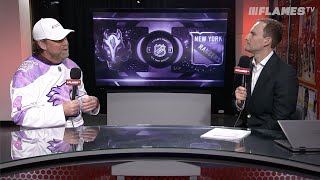 Hockey Fights Cancer Night - Steve Blake | Calgary Flames