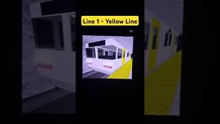 All The Angulan Automatic Subway Transport (All Colors) #roblox #subway #line #shorts