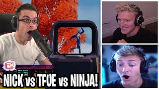 Tfue vs Ninja vs Nick Eh 30 At The SAME TIME In Chapter 4!