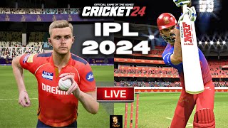 IPL 2024 PBKS vs RCB T20 Match - Cricket 24 Live - RtxVivek