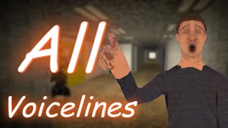 Principal Of The Thing All Voicelines-Baldi’s Basics \u0026 Education And Learning