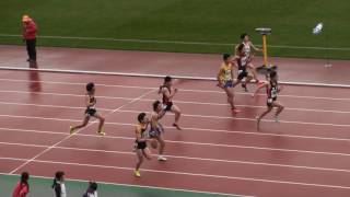 2017東部春季記録会　中学男子100m　3組_標準スロー付