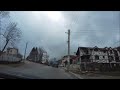 Driving in the village of Govedartsi near Rila Mountain in Bulgaria