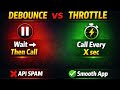 Debouncing vs Throttling in JS | Most Asked Interview Question