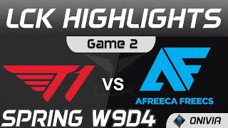 T1 vs AF Highlights Game 2 Spring Season 2021 W9D4 T1 vs Afreeca Freecs by Onivia