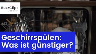 Spülmaschine vs. Handspülen: Was ist die günstigere Option?