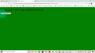 JAVASCRIPT pract 1 : change background color