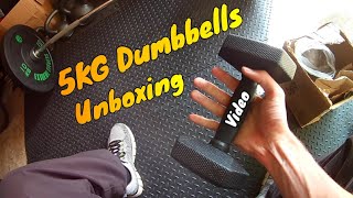 Battling Dude Dumbbells Unboxing - 5KG from Decathlon