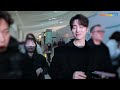 이준혁 인기에 당황한 밀키 바닐라 엔젤 왕자님 출국 ✈️ leejunhyuk icn airport departure 25.2.18 newsen