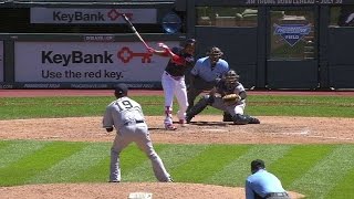 NYY@CLE: Ramirez plates Lindor with a single to left